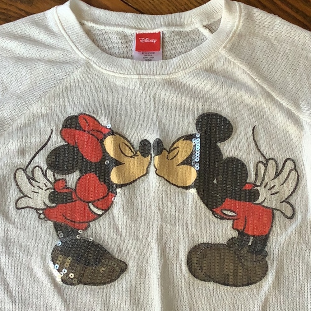 Disney Mickey and Minnie sweatshirt small